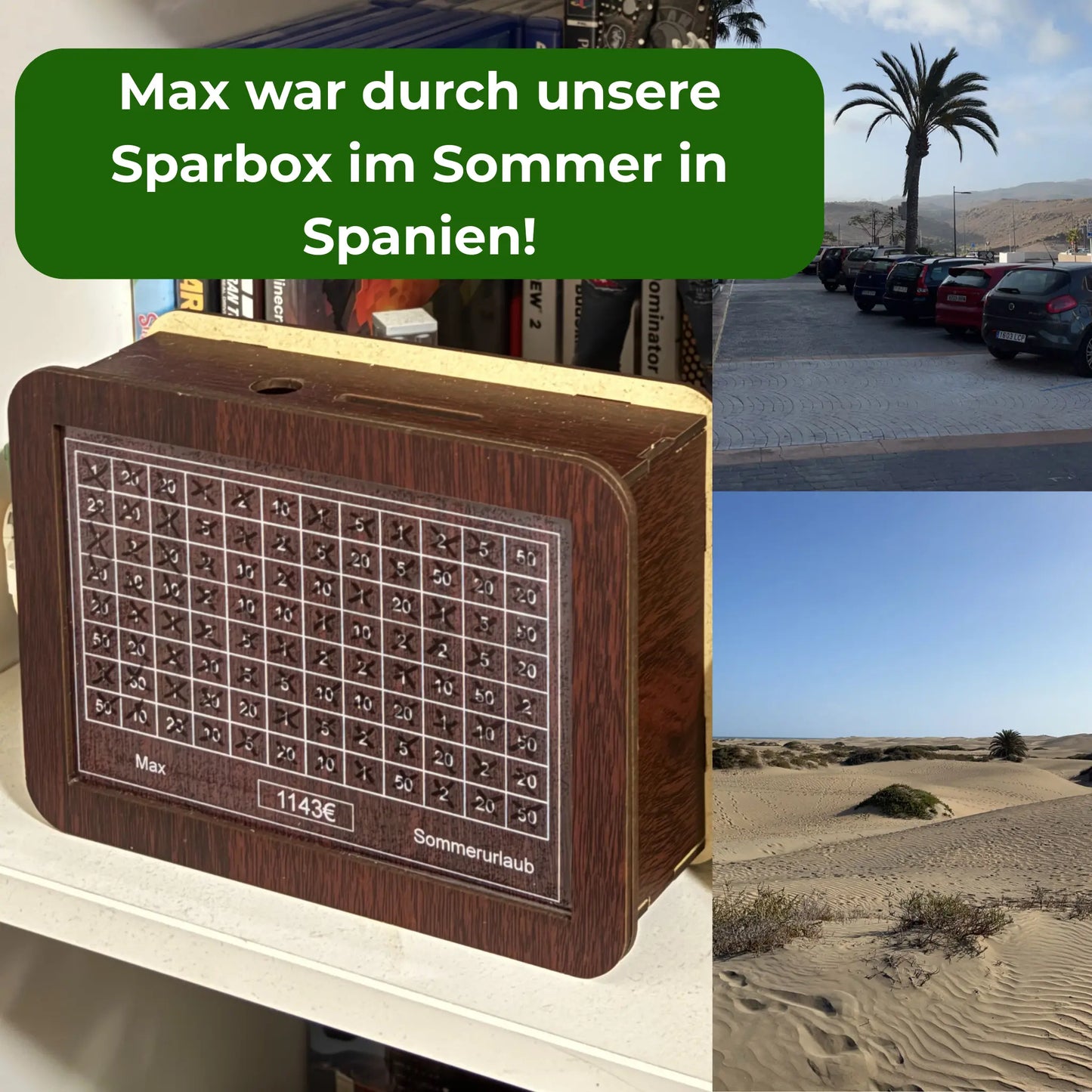 BigBudget™ – Die einzige personalisierbare Sparbox